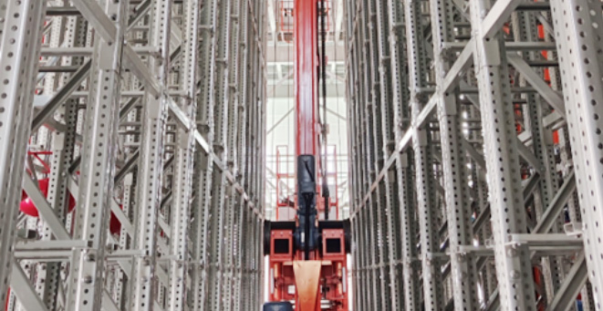 国网甘肃省计量中心智能仓储立体库房